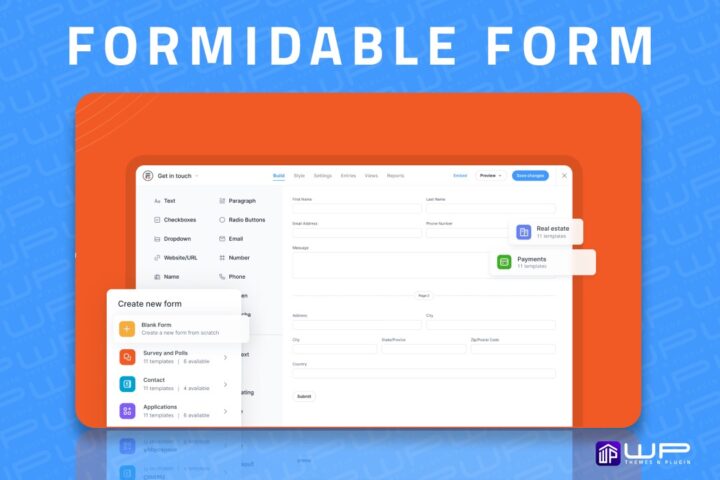 Powerful WordPress Form Builder – Formidable Forms Pro